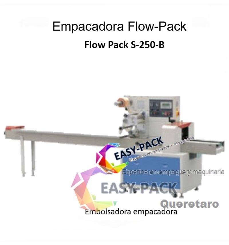 Embolsadora Flow Pack S-250-B