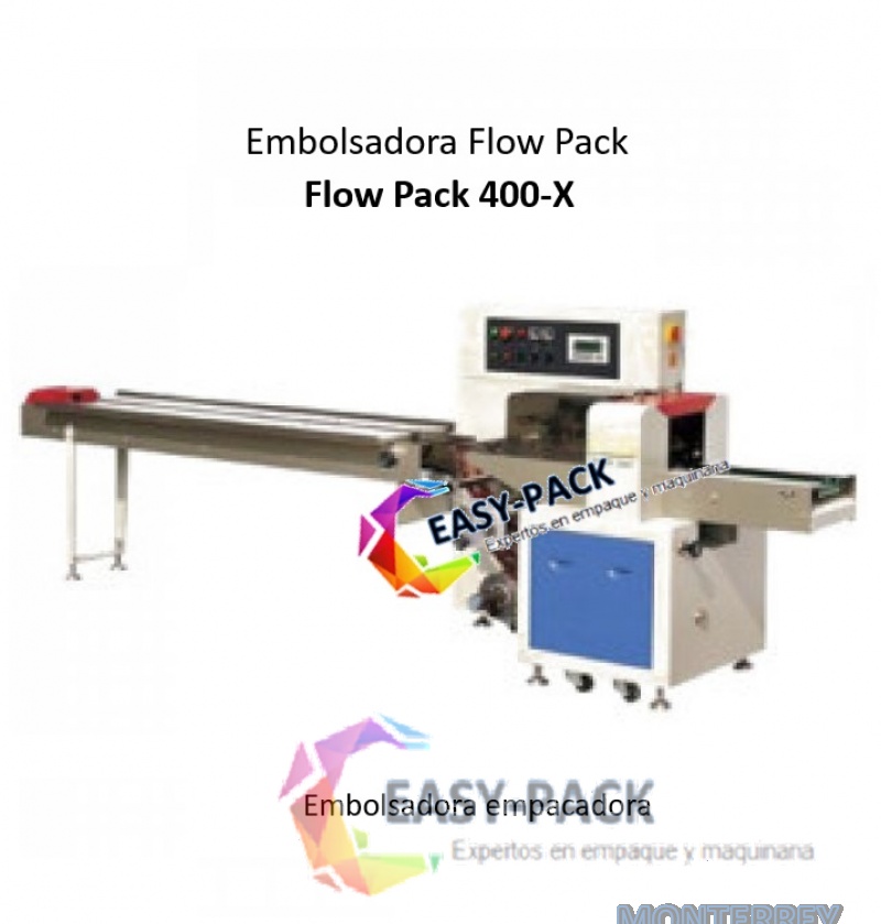 Embolsadora Flow Pack 400-X