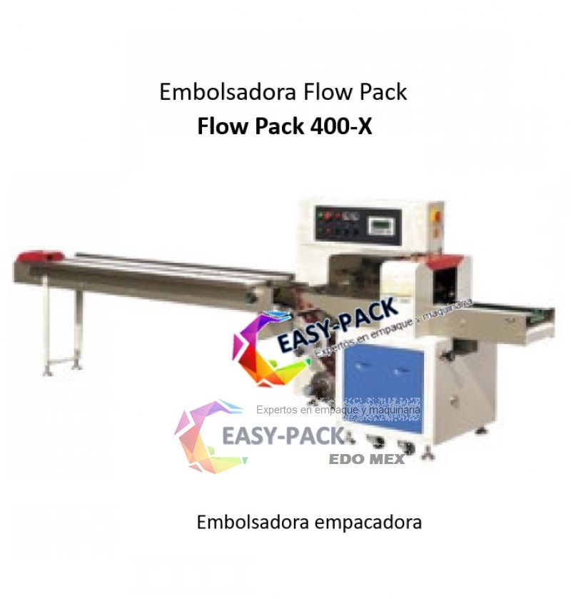 Embolsadora Flow Pack 400-X