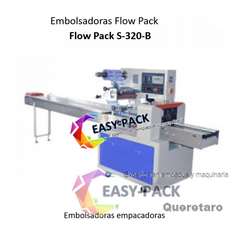 Embolsadoras Flow Pack S-320-B