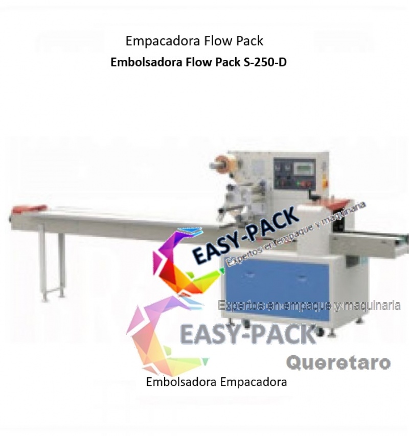 Embolsadora Flow Pack S-250-D
