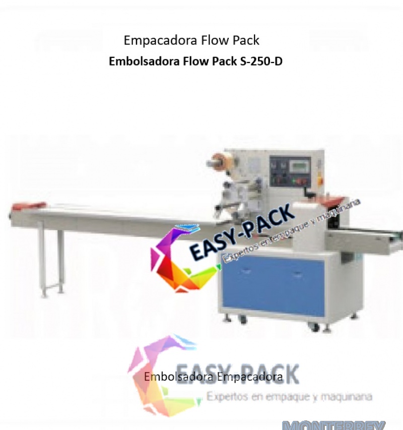 Embolsadora Flow Pack S-250-D