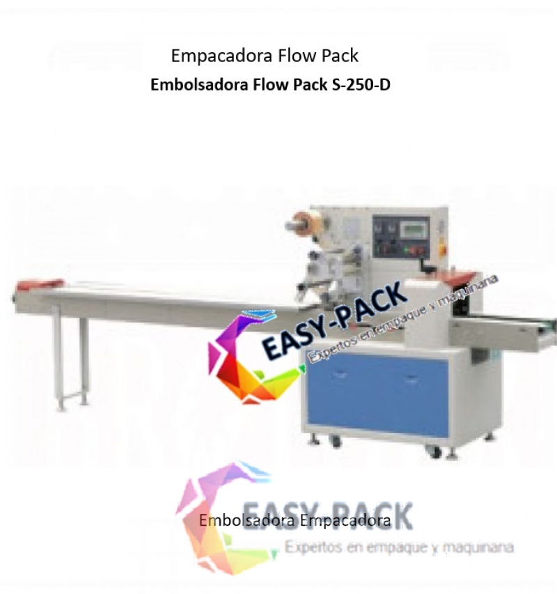 Embolsadora Flow Pack S-250-D