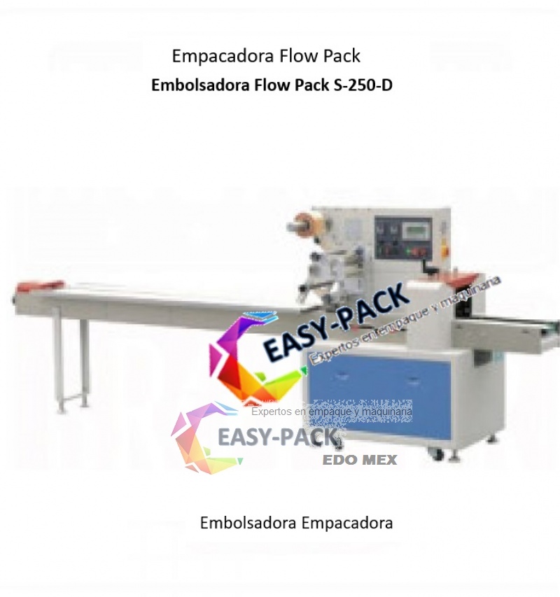 Embolsadora Flow Pack S-250-D