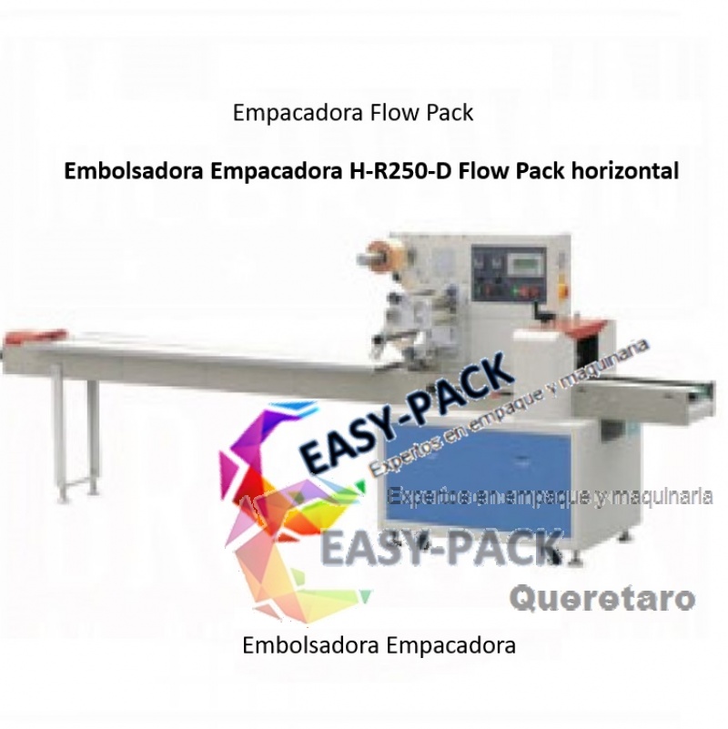 Embolsadora Empacadora  H-R250-D Flow Pack horizontal