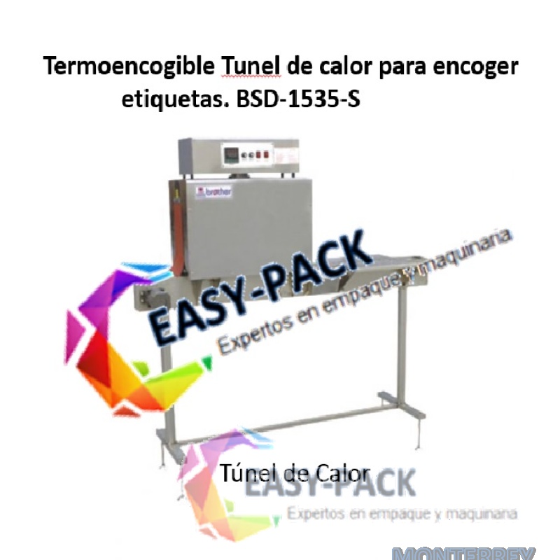 Termoencogible Tunel de calor para encoger etiquetas. BSD-1535-S