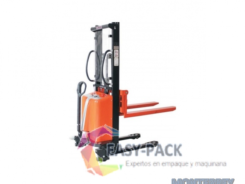 Apiladora Semi-eléctrico de un Solo Mástil