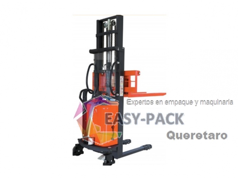 Apilador Semi-eléctrico Mástil Duplex