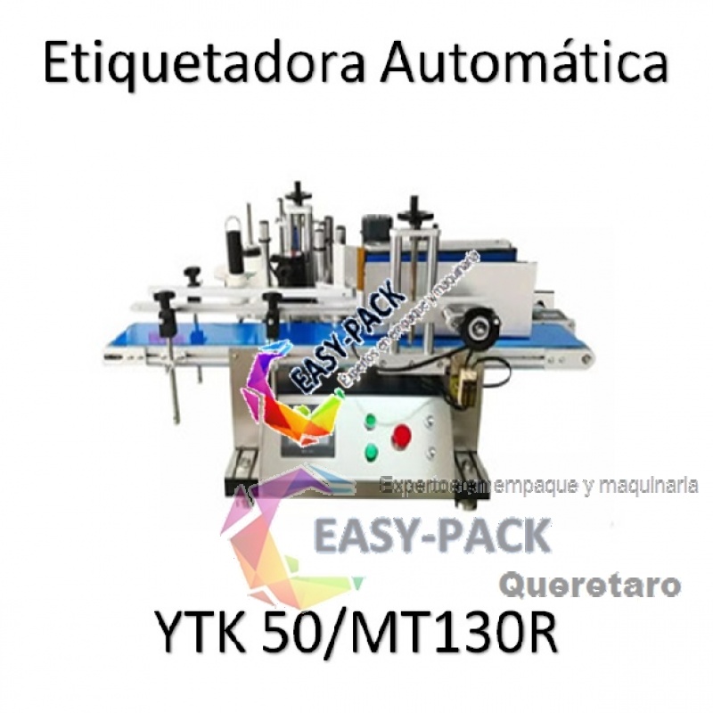 Etiquetadora Automática de Mesa para Envase Redondo YTK 50/MT130R