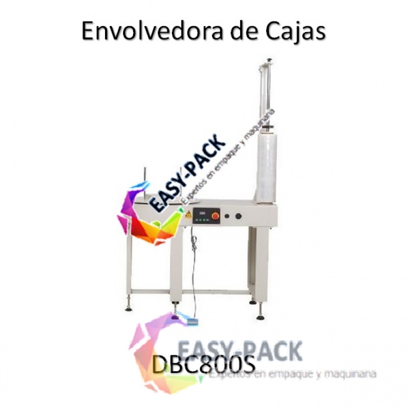 Maquina Envolvedora o Paletizadora de Cajas DBC 800S 