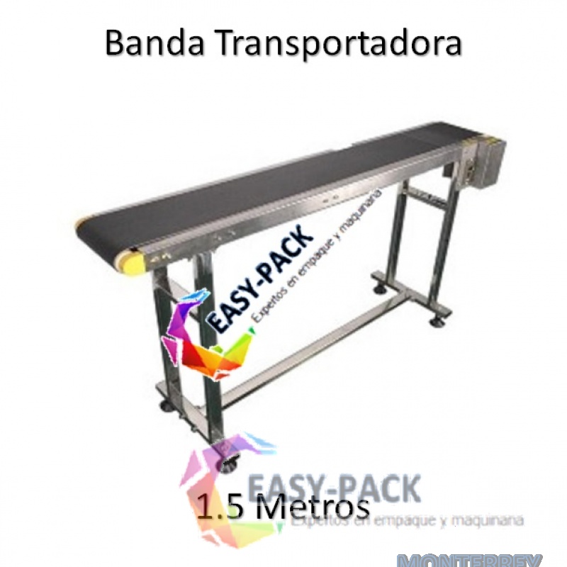 Banda Transportadora Equipo de 1.5 MT