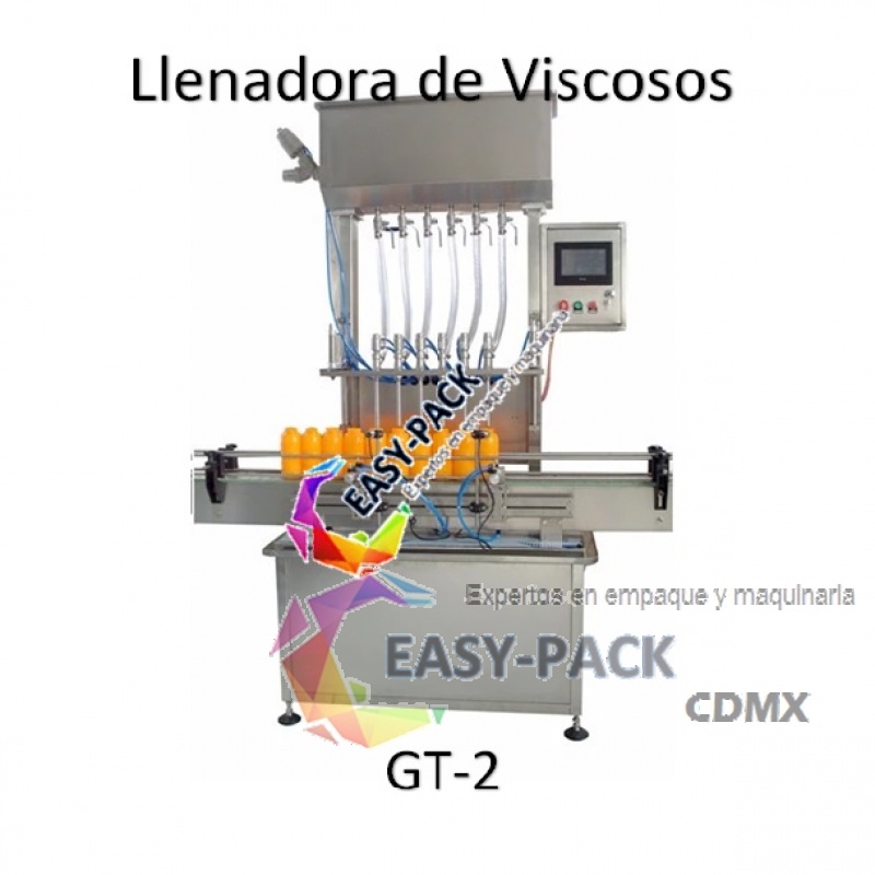 Llenadora Automática Dos Boquillas para Viscosos GT-2