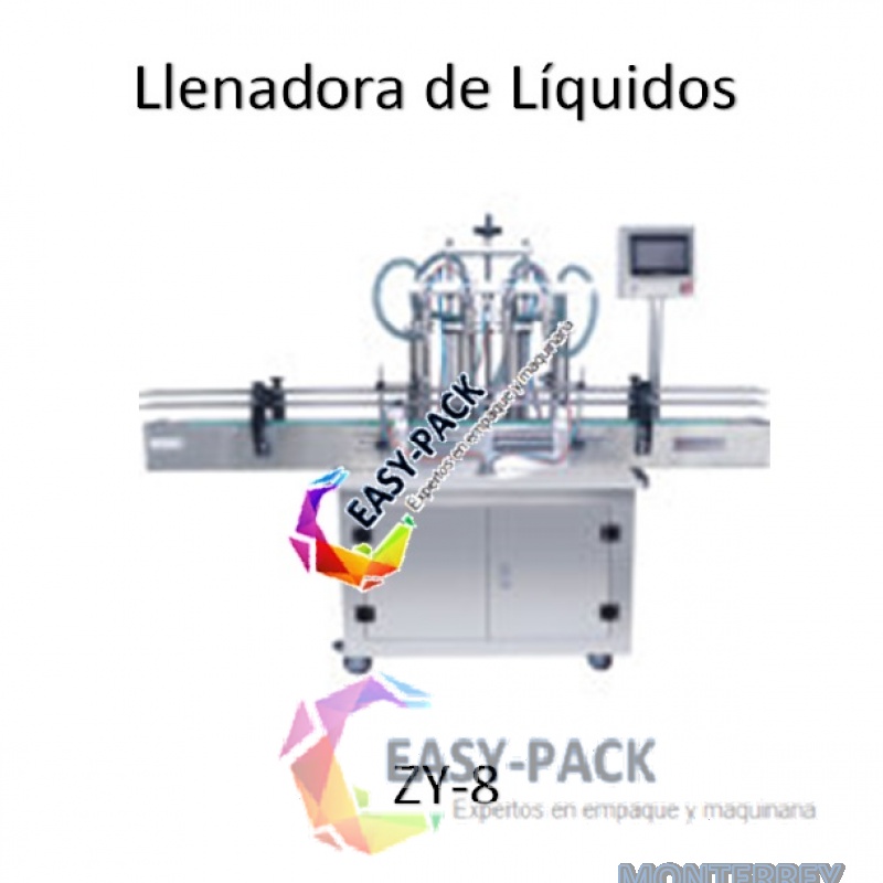 Llenadora Automática Ocho Boquillas para Liquidos ZY-8