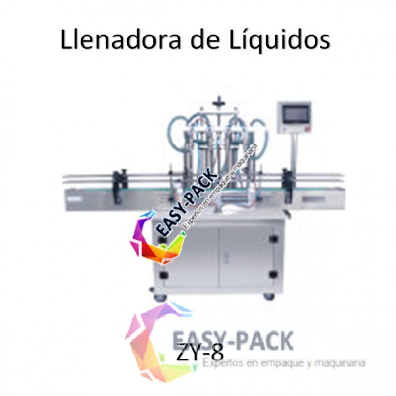 Llenadora Automática Ocho Boquillas para Liquidos ZY-8