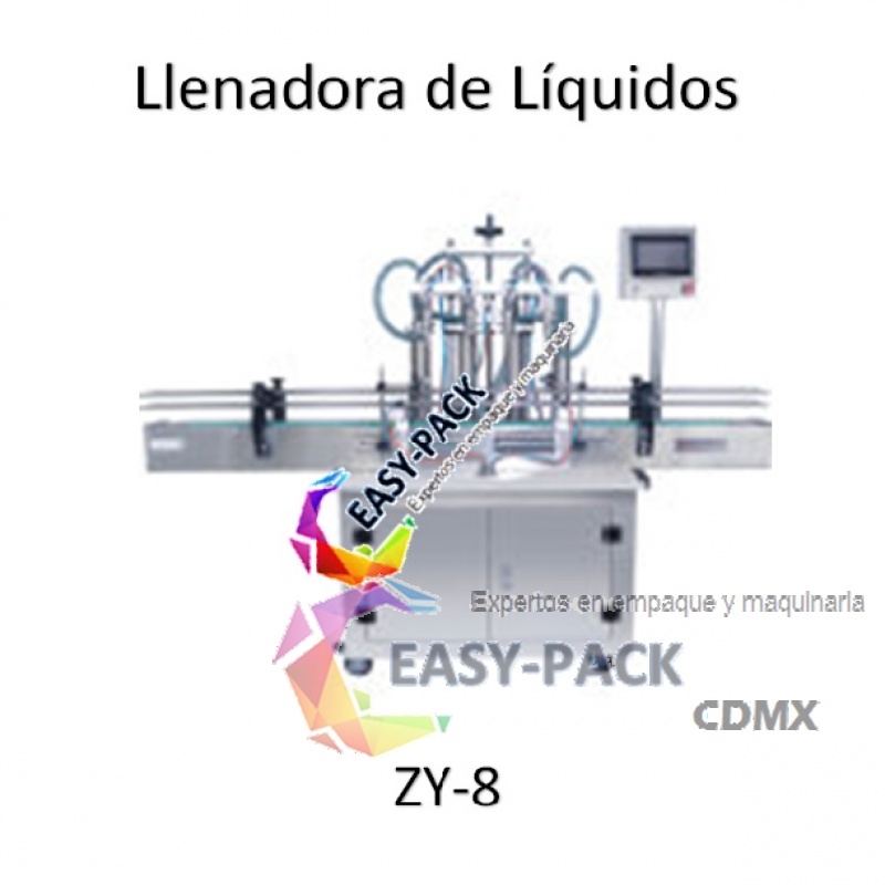 Llenadora Automática Ocho Boquillas para Liquidos ZY-8