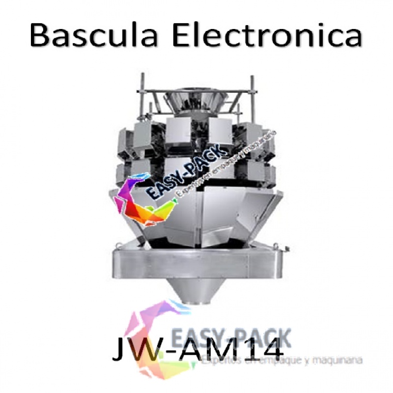 Bascula Electrónica 14 Cabezas 7.5 Litros Productos Grandes