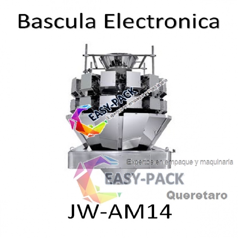 Bascula Electrónica 14 Cabezas 7.5 Litros Productos Grandes
