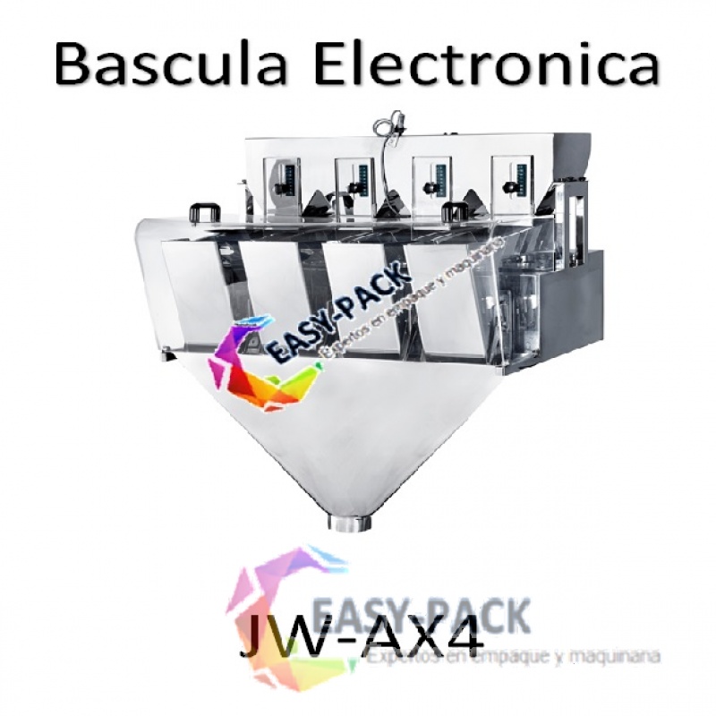 Bascula Electronica Cabeza Pesadora 4 JWAX4 con Parante