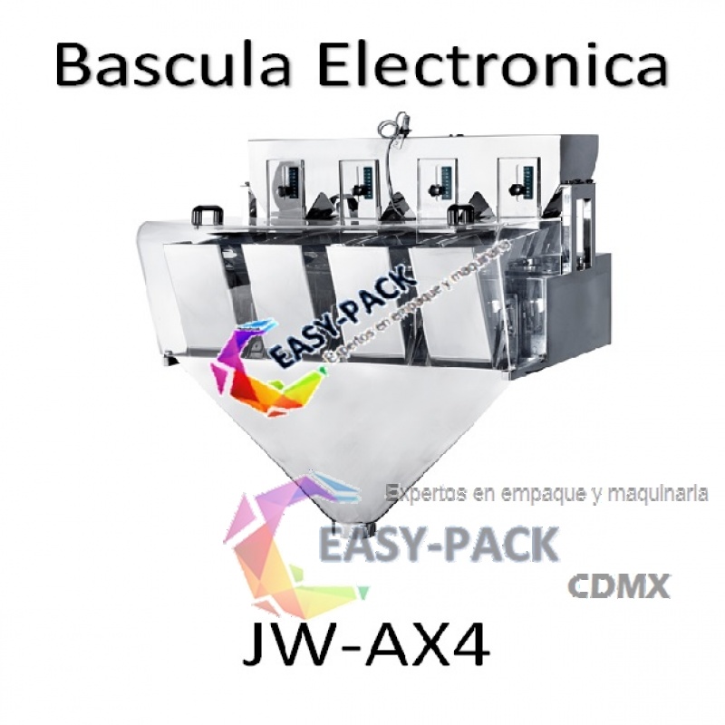 Bascula Electronica Cabeza Pesadora 4 JWAX4 con Parante
