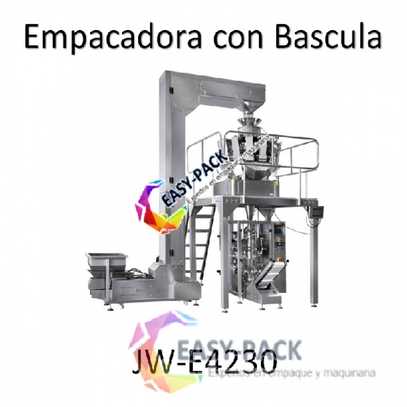 Embolzadora con Bascula de 14 Boquets Chica 2.5L