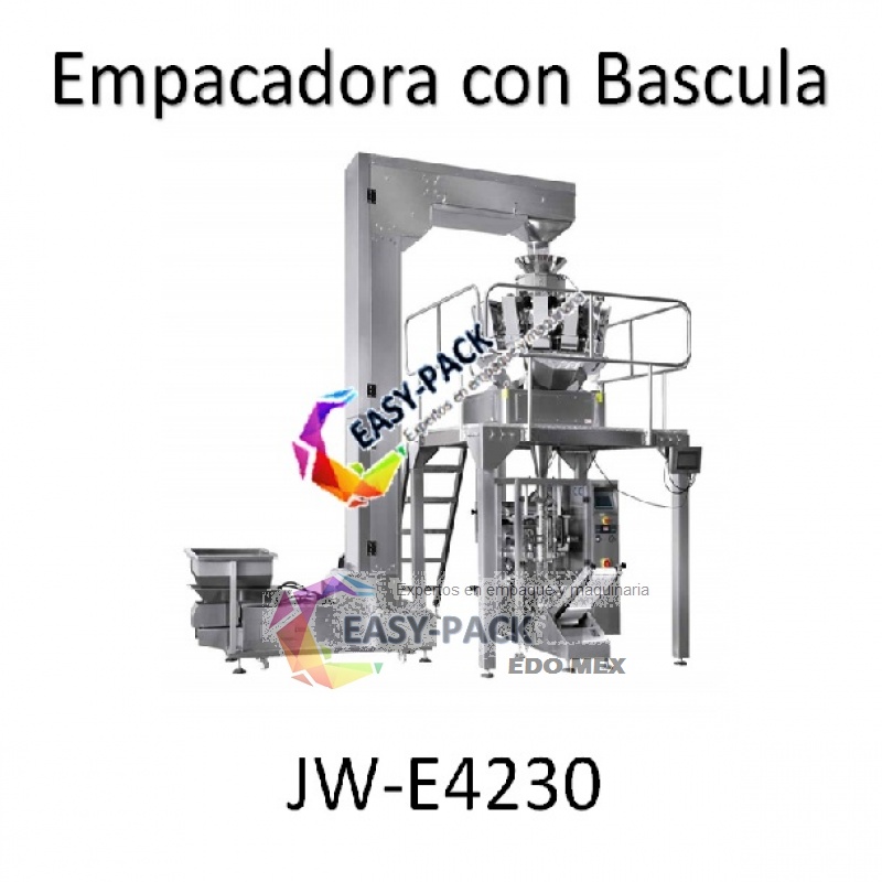 Embolzadora con Bascula de 14 Boquets Chica 2.5L