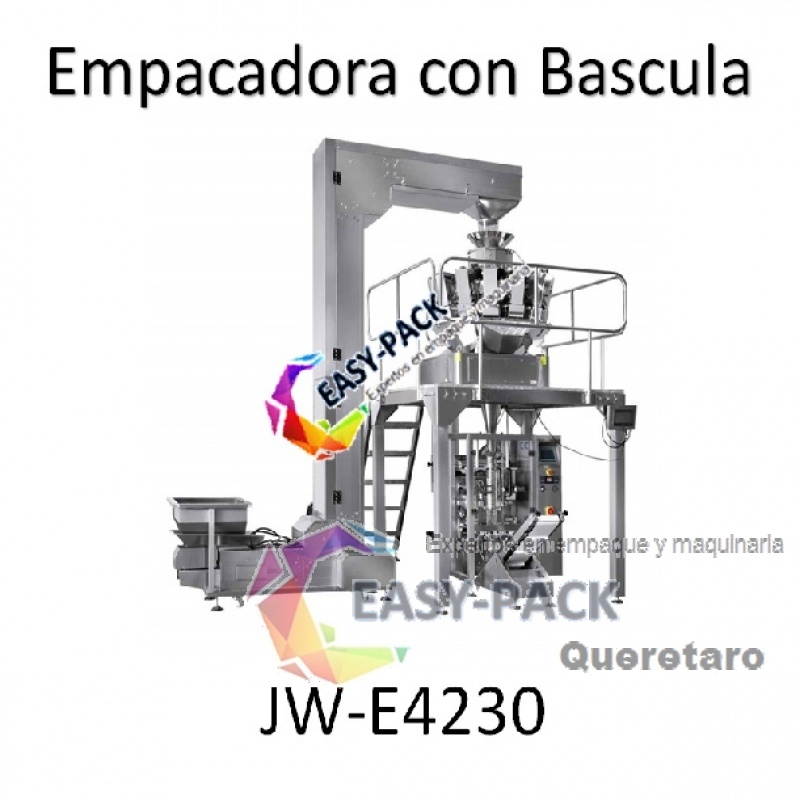Embolzadora con Bascula de 14 Boquets Chica 2.5L