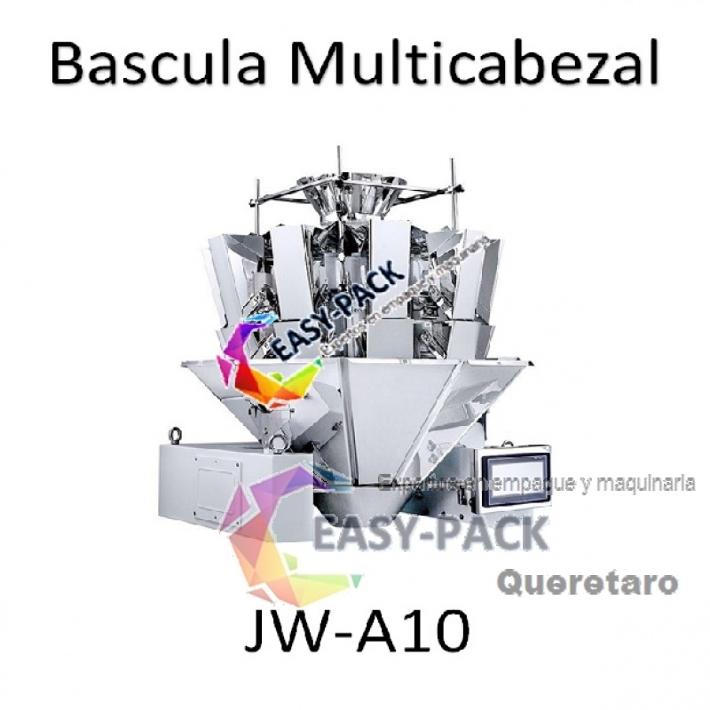 Bascula Electrónica 10 Cabezas 2.5 Litros JW-A10