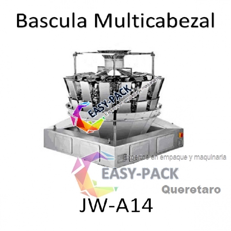 Bascula Electrónica 14 Cabezas 5 Litros JWAM14