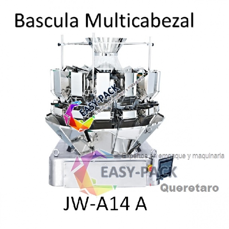 Bascula Electronica 14 Cabezas 2.5 Litros con Lamina Antiderapante