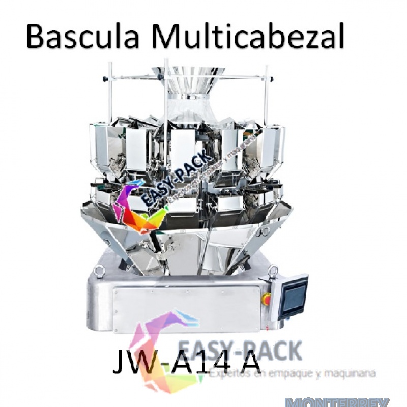Bascula Electronica 14 Cabezas 2.5 Litros con Lamina Antiderapante